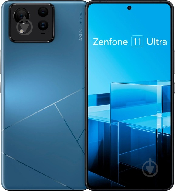 Смартфон Asus Zenfone 11 Ultra (AI2401) 16/512GB blue (90AI00N7-M001H0) - фото 1