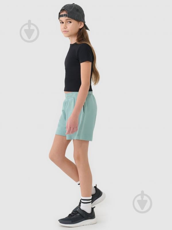 Шорты 4F SHORTS CAS F470 4FJWSS25TSHOF470-47S р. 140 бирюзовый - фото 3