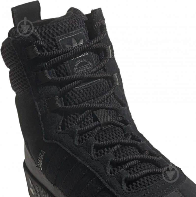 Кроссовки женские зимние Adidas SAMBA BOOT W GZ8107 р.38 2/3 черные - фото 12