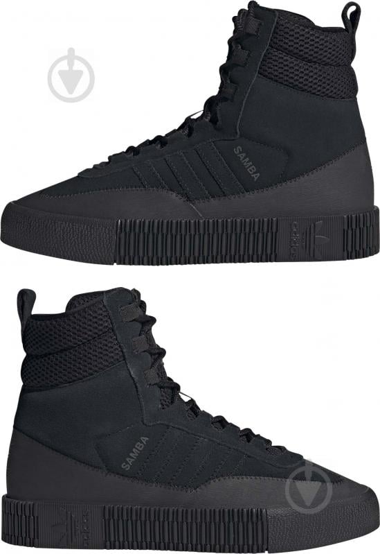 Кроссовки женские зимние Adidas SAMBA BOOT W GZ8107 р.38 2/3 черные - фото 5