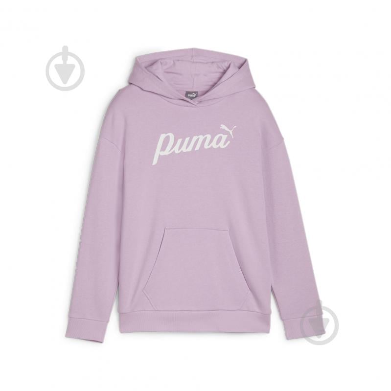 Джемпер Puma ESS+ SCRIPT HOODIE TR G 67940360 рожевий - фото 1