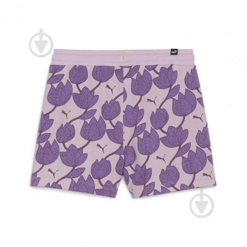 Шорти Puma ESS+ BLOSSOM AOP SHORTS G 67982060 р. 164 рожевий - фото 2