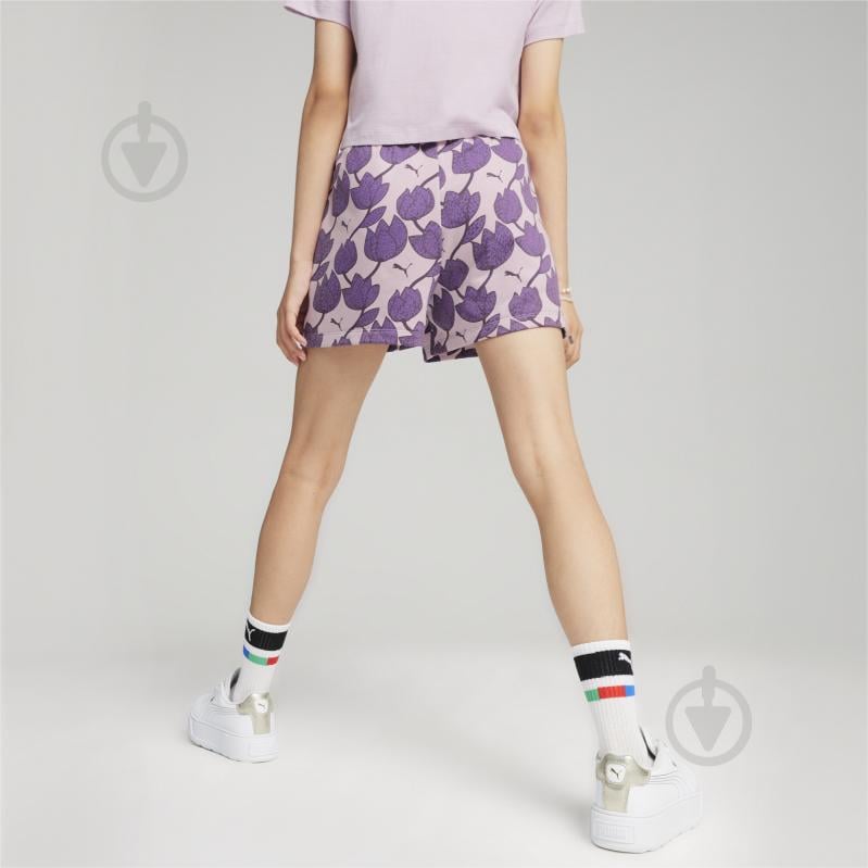 Шорти Puma ESS+ BLOSSOM AOP SHORTS G 67982060 р. 164 рожевий - фото 4