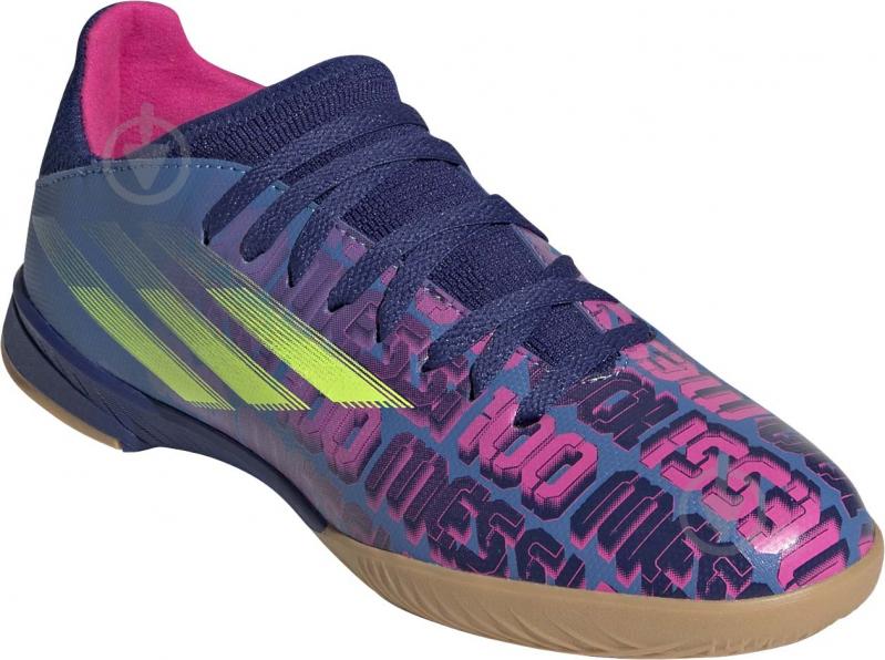 Футзальная обувь Adidas X SPEEDFLOW MESSI.3 IN J FY6901 р.34 разноцветный - фото 4