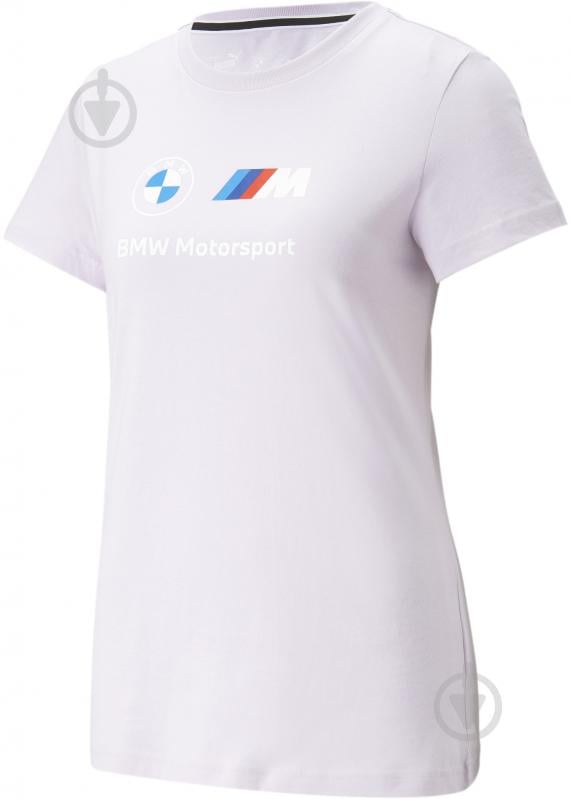 Футболка Puma BMW MMS Wmn ESS Logo Tee 53126106 р.L бузковий - фото 4