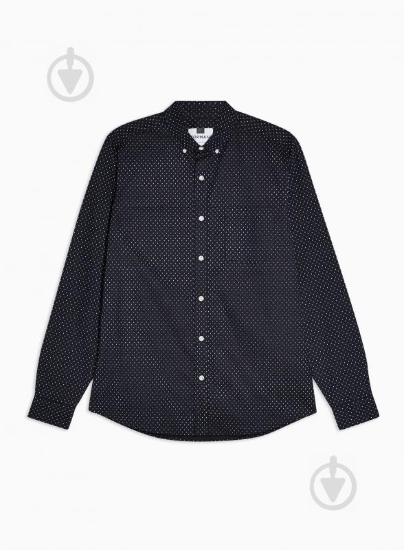 Рубашка TopMan CASUAL SHIRTS 83S17B-NAV р. S синий - фото 2