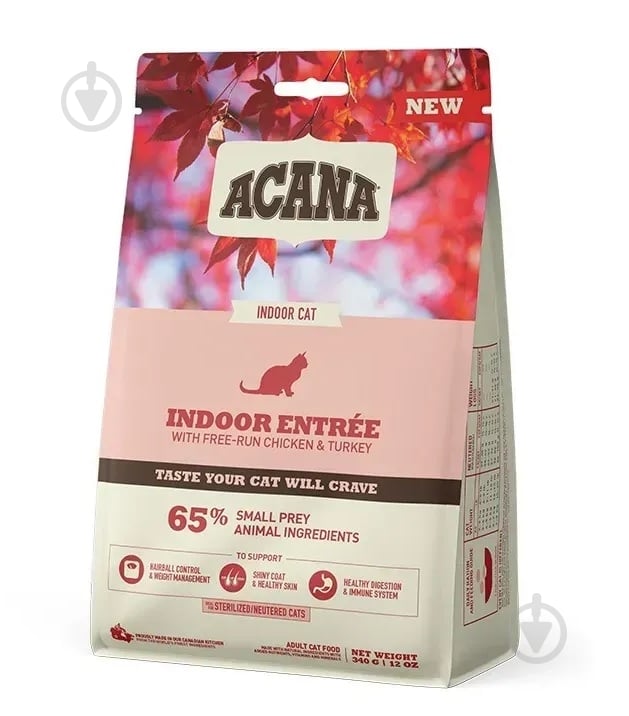 Корм сухий Acana indoor Entree Cat 340 г - фото 1