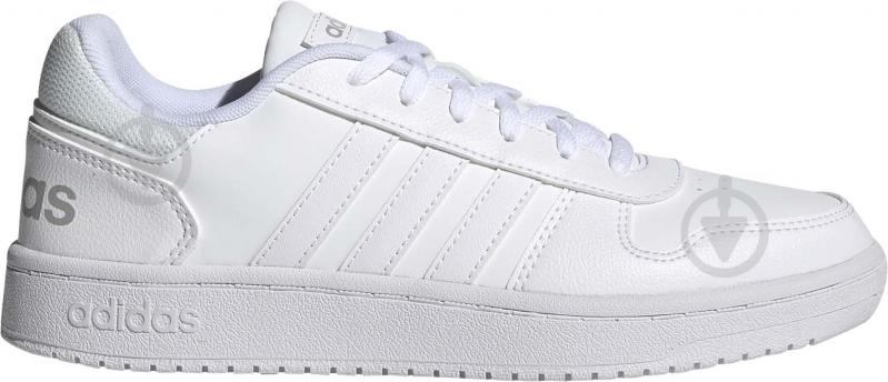 Кроссовки женские зимние Adidas HOOPS 2.0 FY6024 р.38 2/3 белые - фото 1