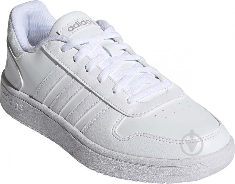 Кроссовки женские зимние Adidas HOOPS 2.0 FY6024 р.38 2/3 белые - фото 4