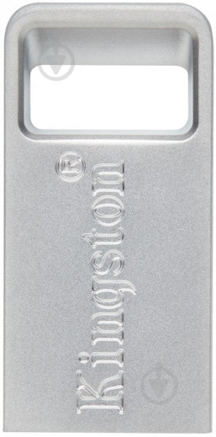 Флеш-память USB Kingston DataTraveler Micro 64 ГБ USB 3.2 silver (DTMC3G2/64GB) - фото 3