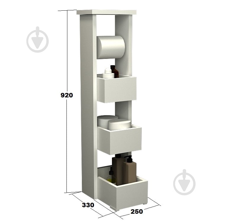 Тумба Gamma Style Бора - фото 2 Тумба Gamma Style Бора - фото 2