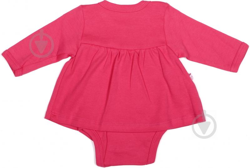 Боді дитяче для дівчинки Canini baby&kids 845 з гусінню р.50 кораловий - фото 3