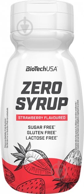 Сироп BioTechUSA Zero Syrup 320 ml Полуниця 320 мл - фото 1