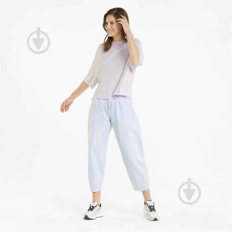 Футболка Puma Classics Splitside Tee 53350917 р.M сиреневый - фото 3