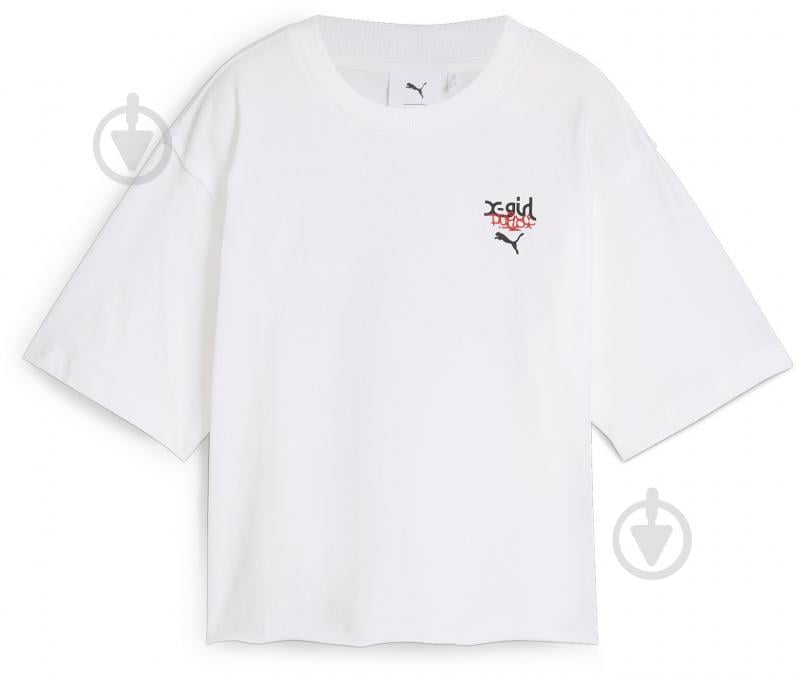 Футболка Puma X X-GIRL GRAPHIC TEE 62472302 р.L білий - фото 1