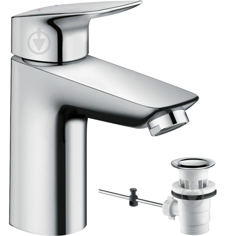 Смеситель для умывальника Hansgrohe MyCube L 71011000 - фото 2 Смеситель для умывальника Hansgrohe MyCube L 71011000 - фото 2
