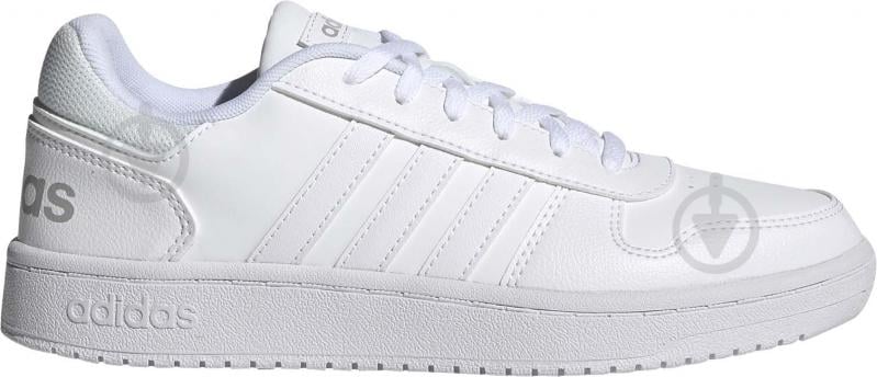 Кроссовки женские зимние Adidas HOOPS 2.0 FY6024 р.41 1/3 белые - фото 1