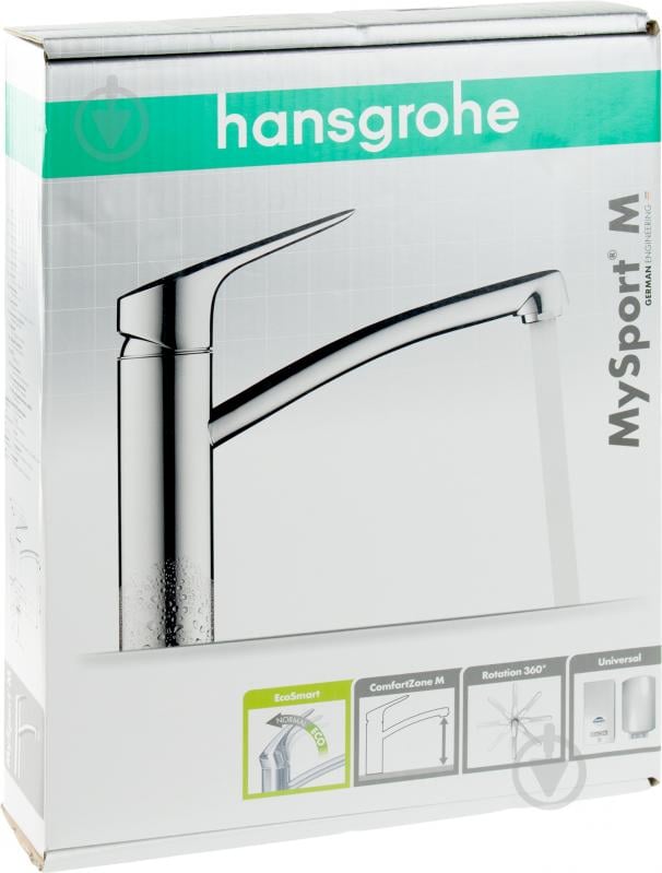 Смеситель для кухни Hansgrohe MySport М 13861000 - фото 2