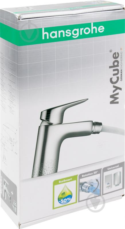Смеситель для биде Hansgrohe MyCube 71230000 - фото 5 Смеситель для биде Hansgrohe MyCube 71230000 - фото 5