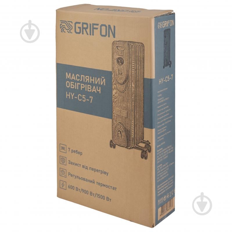 Масляный обогреватель Grifon HY-C5-7 - фото 6