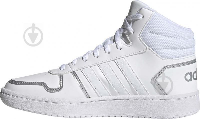 Кросівки жіночі зимові Adidas HOOPS 2.0 MID FY6023 р.36 білі - фото 7