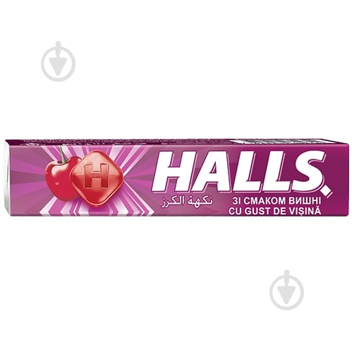 Леденцы Halls Вишня 25,2 г - фото 1