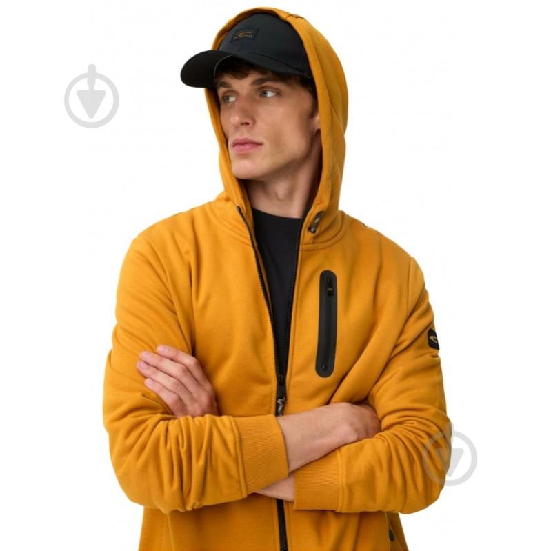 Толстовка Camel Active Sweatjacket 409406-6W52-67 р.S оранжевый - фото 4 Толстовка Camel Active Sweatjacket 409406-6W52-67 р.S оранжевый - фото 4