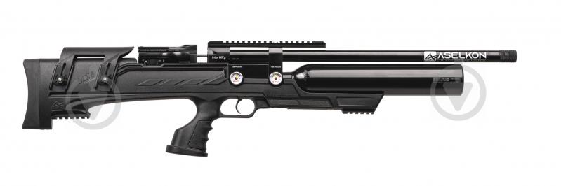 Пневматическая винтовка ASELKON MX8 Evoc Black кал. 4.5 1003374 - фото 
