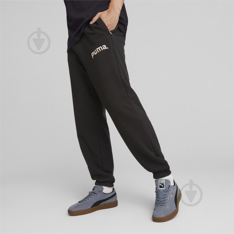 Штани Puma TEAM SWEATPANTS TR 53826101 р. M чорний - фото 3