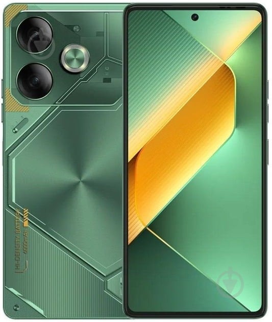 Смартфон Tecno POVA 6 (LI7) 8/256GB comet green (4894947019074) - фото 1