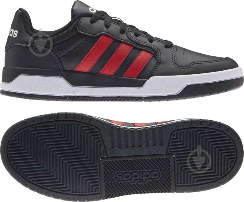 Кроссовки мужские зимние Adidas ENTRAP GZ7917 р.42 2/3 черные - фото 4