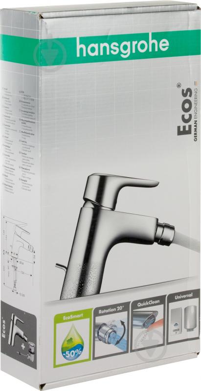 Смеситель для биде Hansgrohe Ecos 14082000 - фото 4
