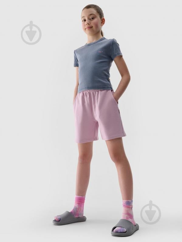 Шорти 4F SHORTS CAS F483 4FJWSS25TSHOF483-52S р. 158 рожевий - фото 2 Шорти 4F SHORTS CAS F483 4FJWSS25TSHOF483-52S р. 158 рожевий - фото 2
