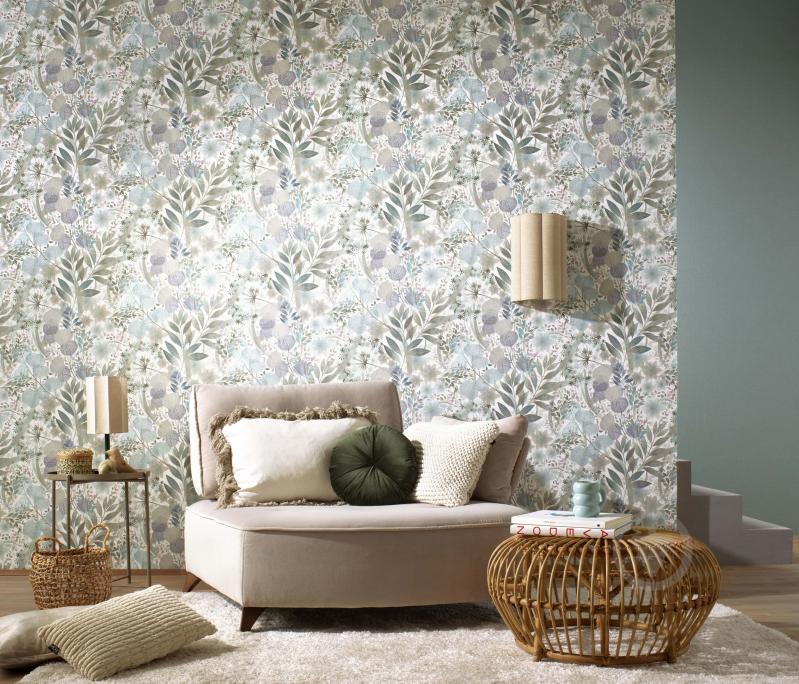 Шпалери вінілові на флізеліновій основі Erismann Secret Garden 12238-24 1,06x10,05 м - фото 5