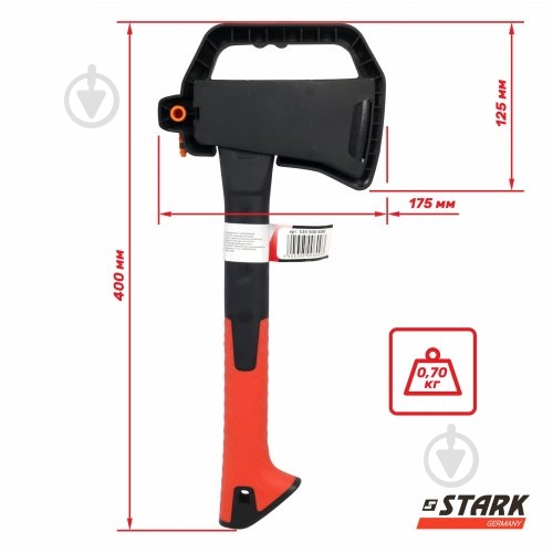 Топор универсальный Stark Pro 600 г - фото 6