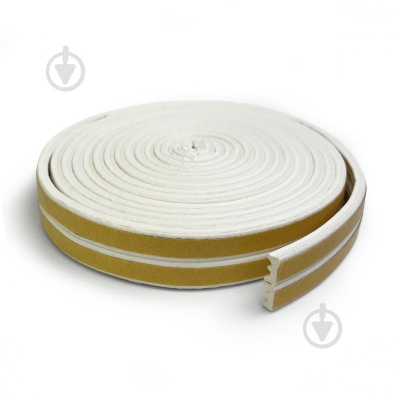 Уплотнитель самоклеющийся E-образный Horst DS-E 9x4 6 м белый - фото 2 Уплотнитель самоклеющийся E-образный Horst DS-E 9x4 6 м белый - фото 2