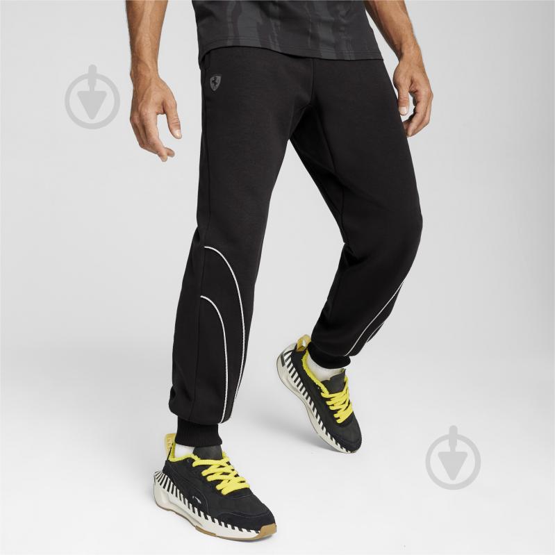 Штани Puma FERRARI STYLE SWEAT PANTS 62382501 р. L чорний - фото 4