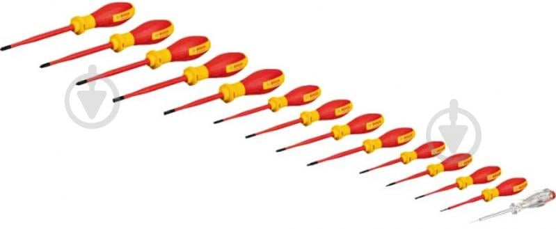 Набір викруток Bosch 14 шт 1600A02NF9 - фото 1