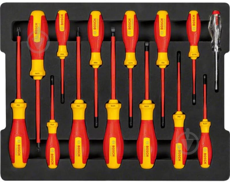 Набір викруток Bosch 14 шт 1600A02NF9 - фото 3