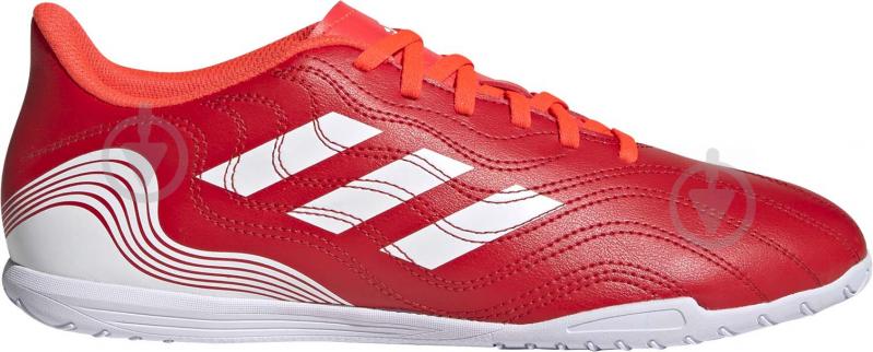 Футзальная обувь Adidas COPA SENSE.4 IN FY6181 р.42 красно-белый - фото 1