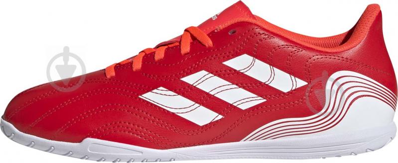 Футзальная обувь Adidas COPA SENSE.4 IN FY6181 р.42 красно-белый - фото 3