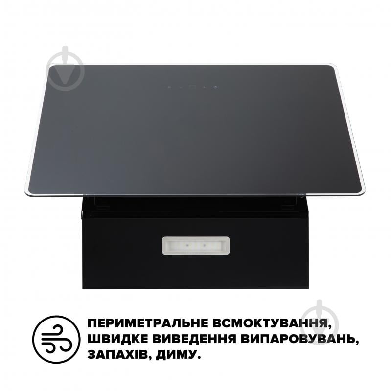 ВИТРИНА! Вытяжка Interline FLOW BL A/60/GL/M - фото 4