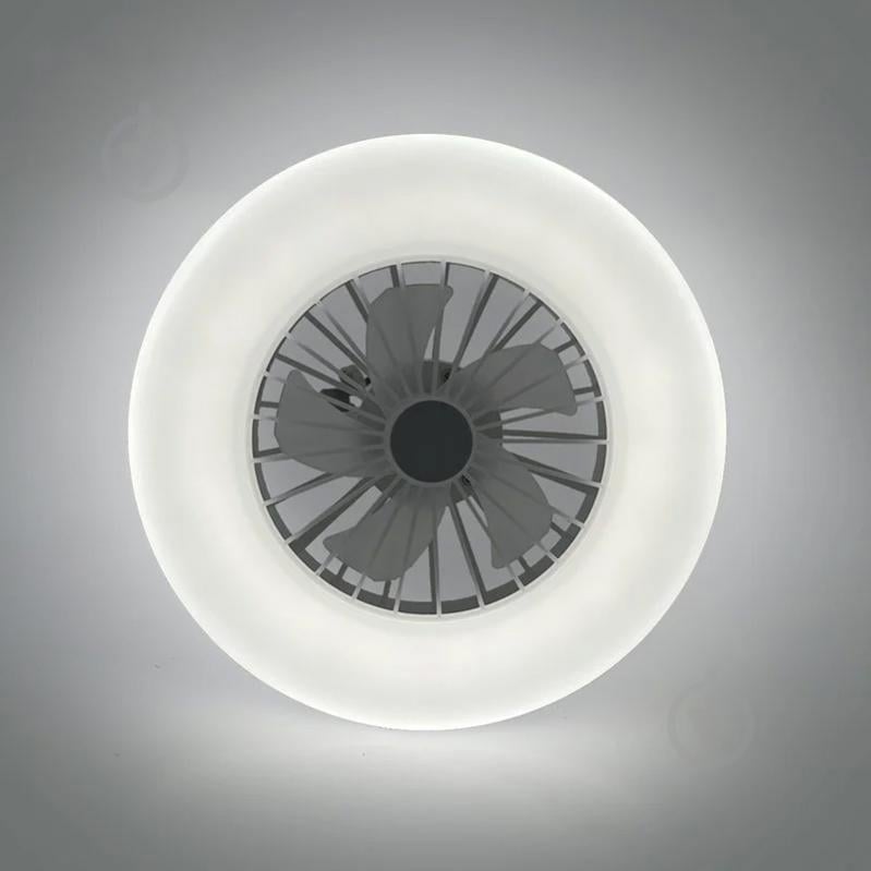 Люстра-вентилятор Luminaria 1x24 Вт E27 білий FAN LAMP 24W+4W E27 - фото 3