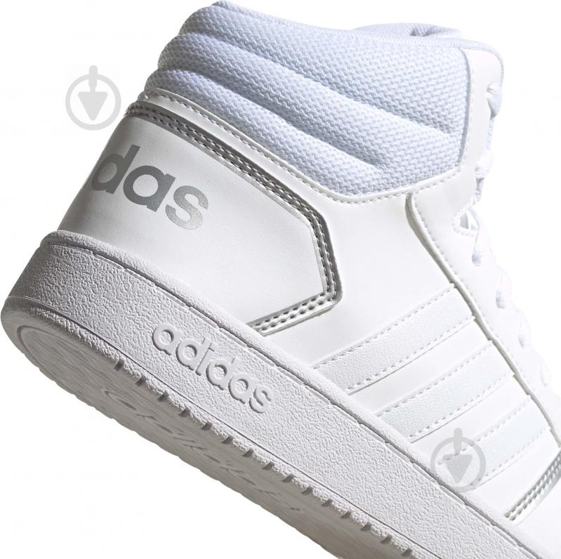 Кросівки жіночі зимові Adidas HOOPS 2.0 MID FY6023 р.41 1/3 білі - фото 11