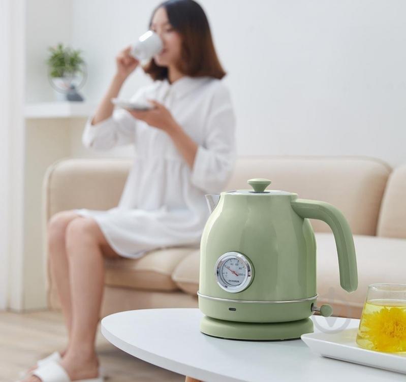 Електрочайник Xiaomi OCOOKER Electric Kettle CS-SH01 Green - фото 4