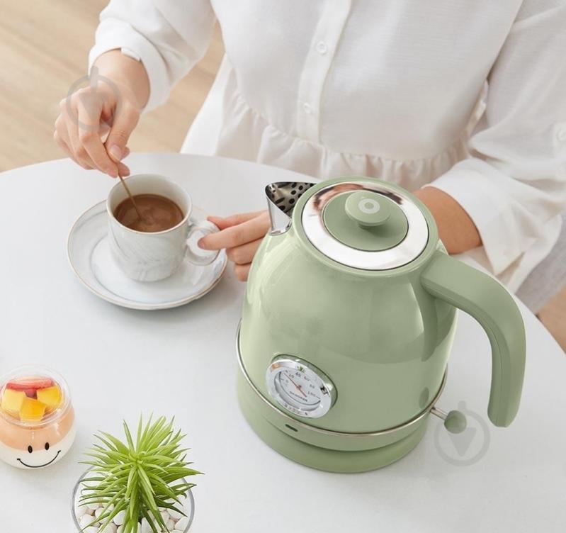 Електрочайник Xiaomi OCOOKER Electric Kettle CS-SH01 Green - фото 5