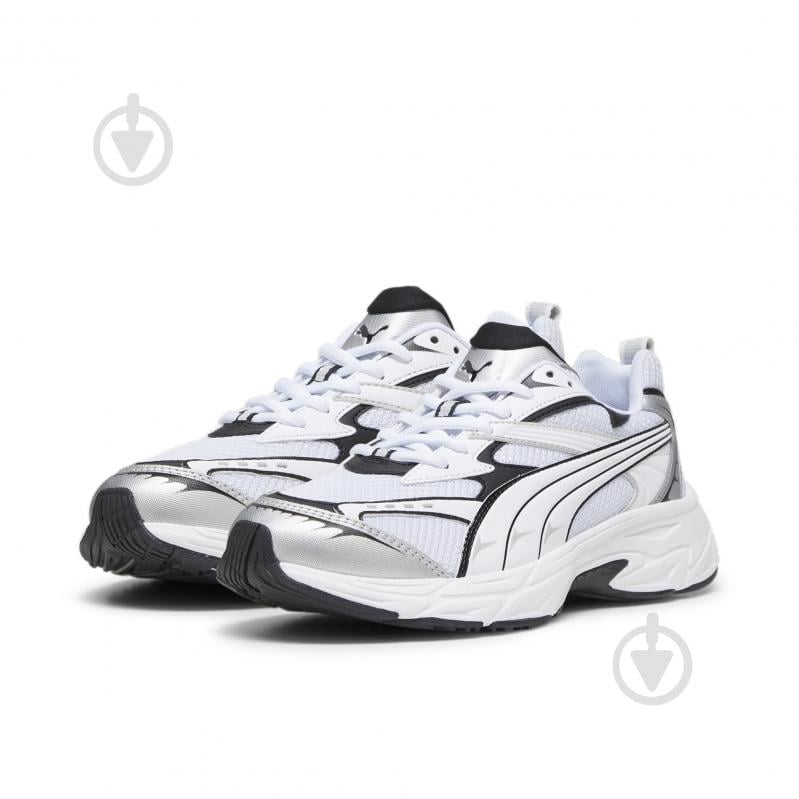 Кросівки чоловічі демісезонні Puma MORPHIC BASE 39298202 р.45 білі - фото 3