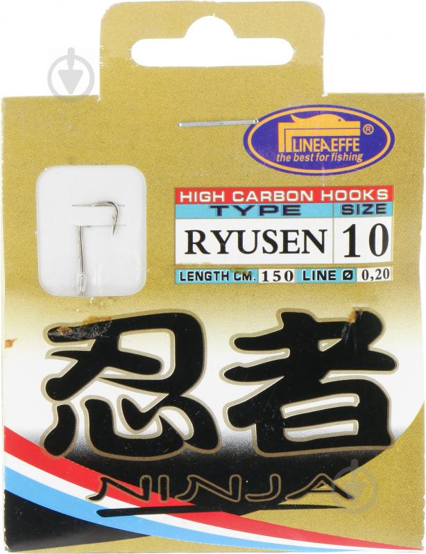 Поводок Lineaeffe Ryusen 1 70 см 10 шт. 7701210/20 - фото 1