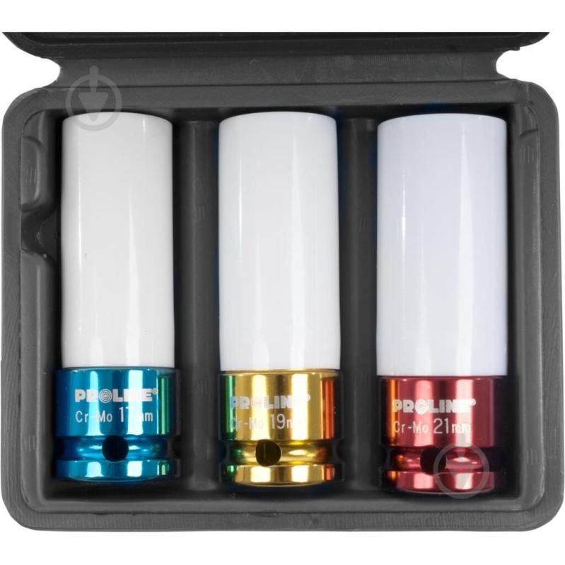 Набор головок Proline 3 шт. 29080 - фото 1