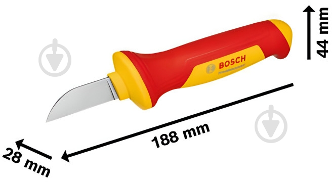 Нож для кабеля Bosch VDE 1600A02NF5 - фото 4